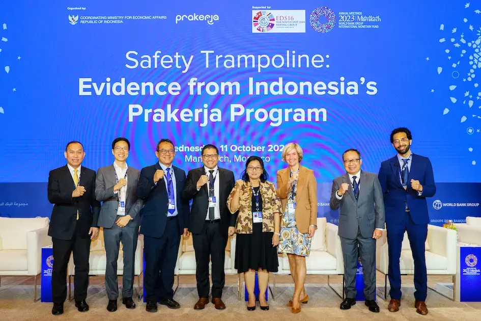 Prakerja mewakili Indonesia di side event pertemuan tahunan World Bank-International Monetary Fund 2023 